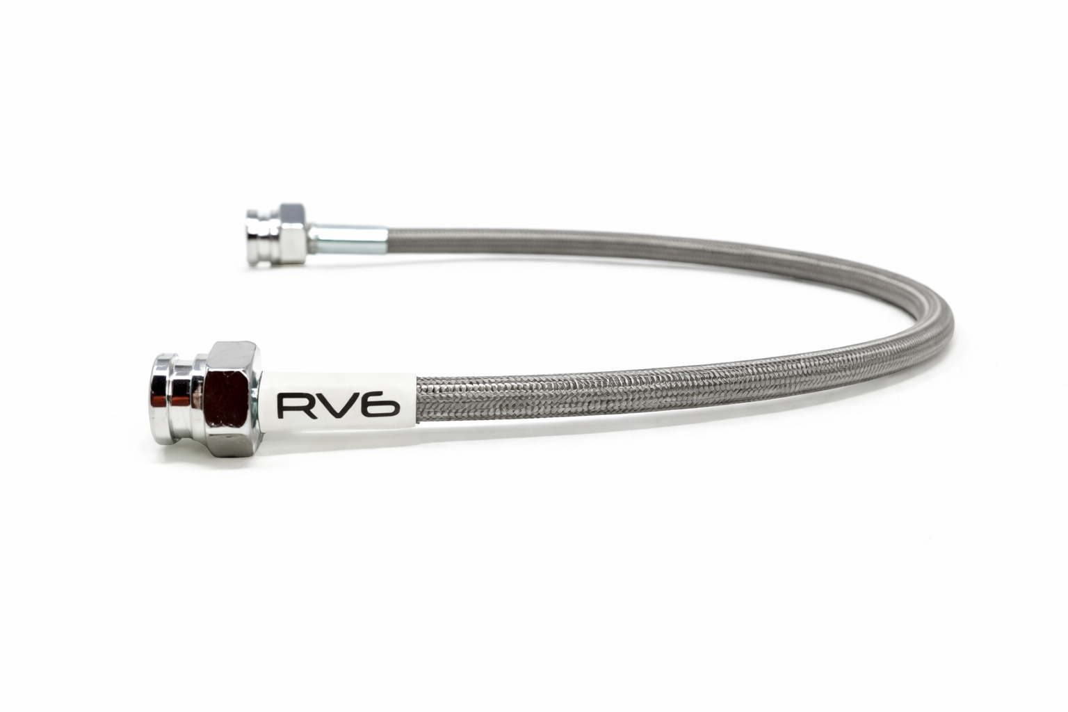 RV6 16-21 Civic 1.5T Braided Stainless Clutch Line